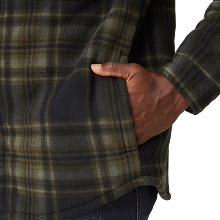 Free Country Sueded Chill Out Fleece Shirt Jacket - Men's 4