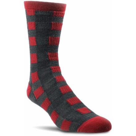 Woolrich Buffalo Check Everyday Crew Socks 0