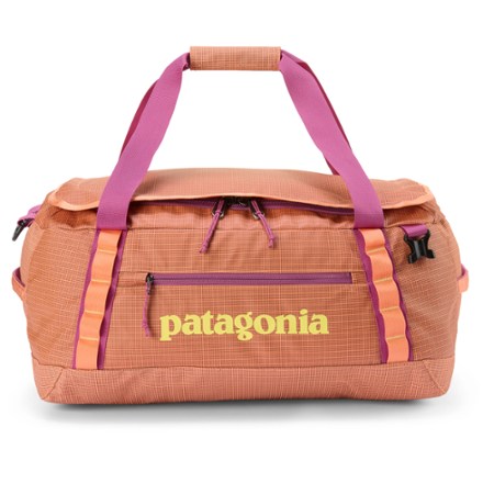 orange and purple patagonia black hole Duffel 55L  Yellowstone Angler this travel bag offers an exceptional blend of durability Patagonia Black Hole Bags &