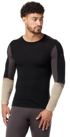 Smartwool Intraknit Thermal Merino Colorblock Crew Base Layer Top - Men's 1