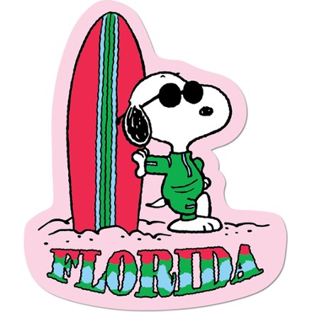 Apply Stickers Surfer Snoopy FL Sticker 0