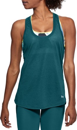 Blue Under Armour Streaker Womens Running Vest Tank Top