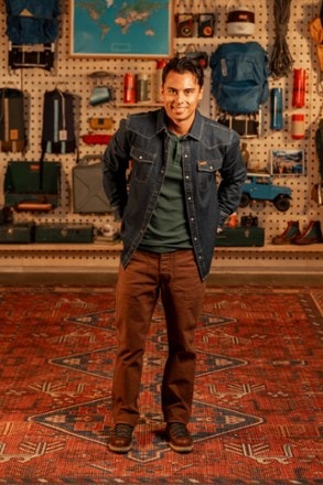 Location Image for Global Waffle Henley Shirt - Men's