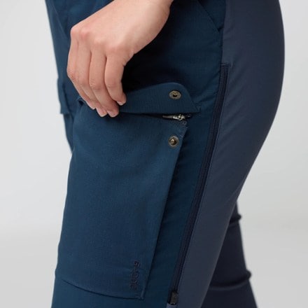 Fjallraven Abisko Hybrid Trail Trousers - Women's 8