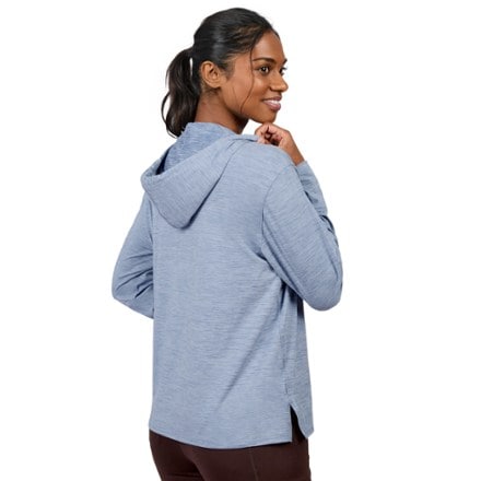 Free Country Cloud Knit V-Neck Hoodie - Women's 1