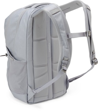 The North Face Jester Daypack Back view (Mid Grey Dark Heather)