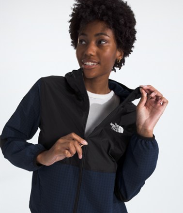 【THE NORTH FACE】 TR10 BK Msize The North Face Tekware Grid Hybrid Full-Zip Jacket - Women's | REI
