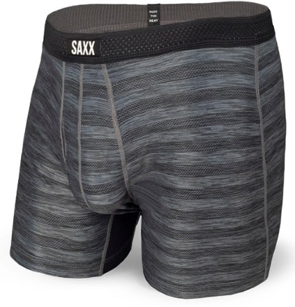 Saxx DropTemp Cooling Mesh Boxer Briefs - Men's 0