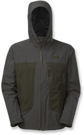 Hood up (Tnf Black Heather/Ink Gre)