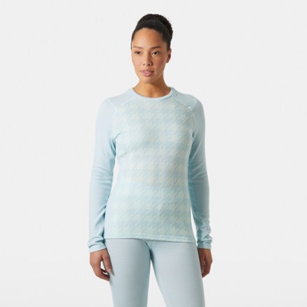 Helly Hansen LIFA Merino Midweight Graphic Crew Base Layer - Women's 1
