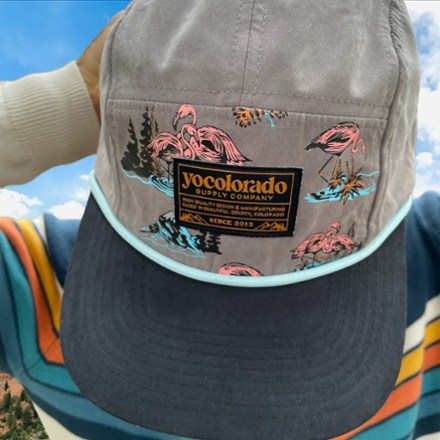 YoColorado Flamingo Camper 5-Panel Ball Cap 4