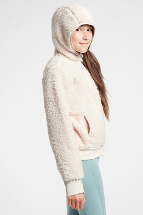 Athleta So Snug Sherpa Fleece Jacket - Girls' 2