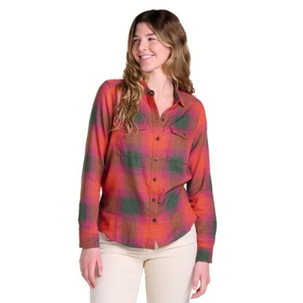 Toad&Co Re-Form Flannel Long-Sleeve Shirt - Women's 0