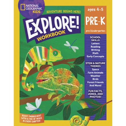 National Geographic Kids Explore! Workbook - Pre-K 0