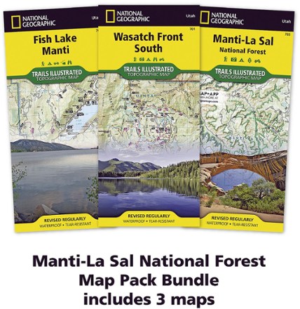 National Geographic Manti-La Sal National Forest Map Pack 1