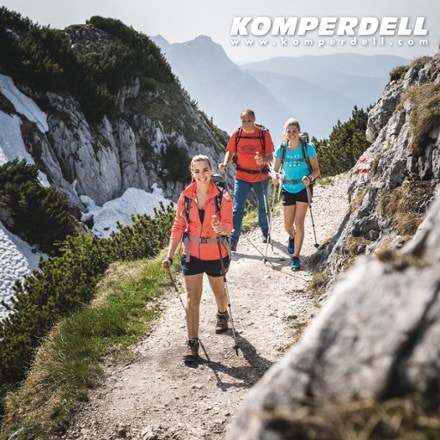 Komperdell Fieldmaster Powerlock Cork Compact Trekking Poles - Pair 2