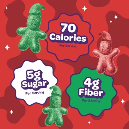 JOYRIDE Sour Santa Smacks Chewy Fruit Gummies 2