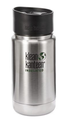 Klean Kanteen Wide Vacuum Mug with Cafe Cap 2.0 - 12 fl. oz.