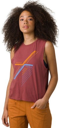 prAna Organic Graphic Sleeveless Tank Top - Women's 0