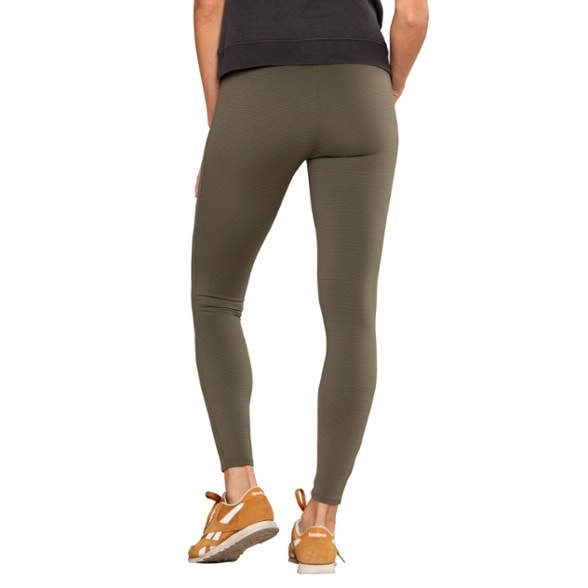 On Body Image of color Olive Stripe