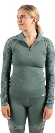 Wild Rye Hailey Half-Zip Base Layer Top - Women's 3