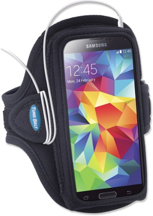 With earphones attached (Black)