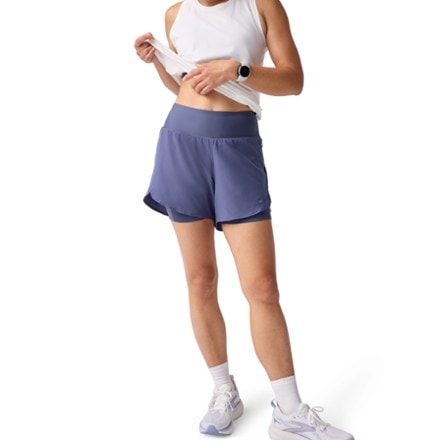 Brooks 2-in-1 Chaser 5" Shorts 2.0 - Women's 0