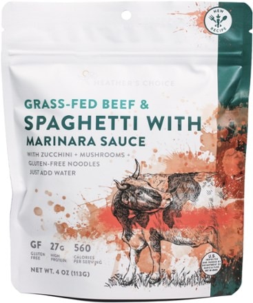Heather's Choice Grass-Fed Beef and Spaghetti with Marinara Sauce - 1 Serving 0