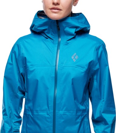 Black Diamond TreeLine Stretch Shell Rain Jacket - Women's 4