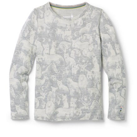 Smartwool Classic Thermal Merino Crew Base Layer Top - Kids' 0