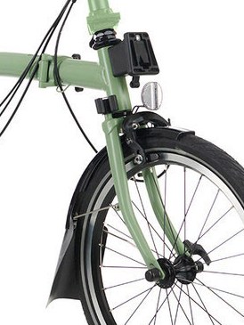 Brompton C Line Explore Folding Bike - High 10