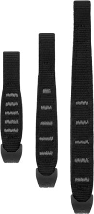 Petzl Express Quickdraw Sling 11 cm, 17 cm, 25 cm dogbone size display