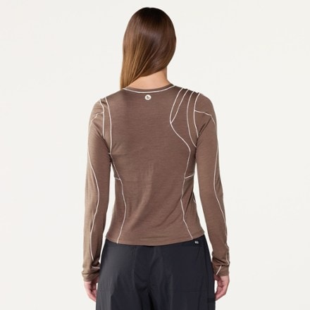 SENIQ Everform Merino Wool All-Season Long-Sleeve Base Layer Shirt - Women's 2