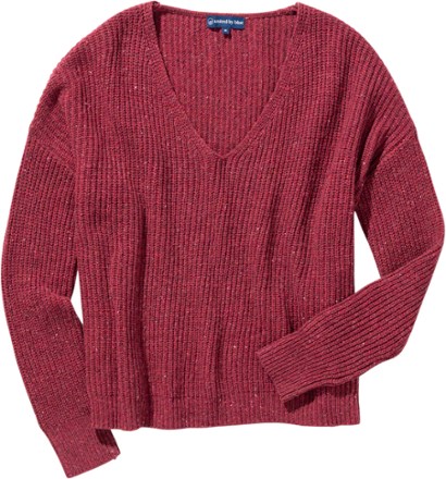 United By Blue Recycled Wool V-Neck Sweater - Women's 0