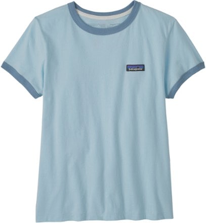 Light blue patagonia t shirt top