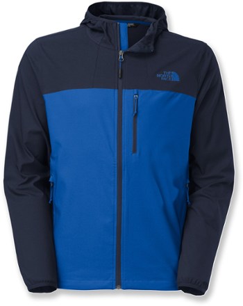 north face softshell hoodie