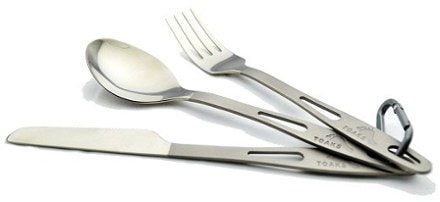 TOAKS Titanium 3 Piece Cutlery Set