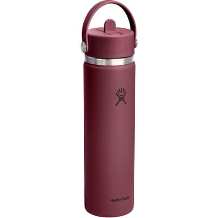 Hydro Flask Wide-Mouth Vacuum Water Bottle with Flex Straw Cap - 24 fl. oz. 1