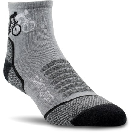 Farm to Feet American Trail Light Cushion 1/4 Crew Socks 0
