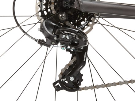 Co-op Cycles DRT 1.1 Mountain Bike Shimano rear derailleur (Pirate Black)