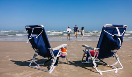 GCI Outdoor Backpack Beach Chair - Nautical Blue 10