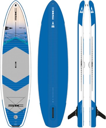 TAO Air Glide Inflatable Stand Up Paddle Board with Paddle - 11'