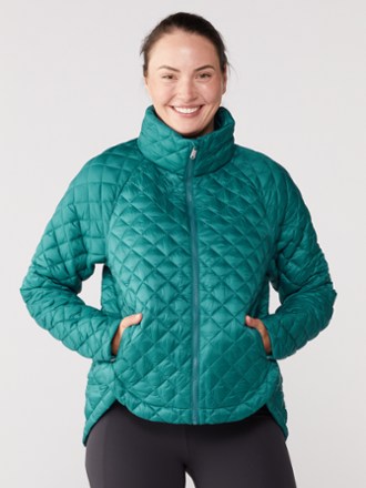 Athleta whisper featherless jacket online