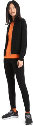 Icebreaker ZoneKnit Insulated Knit Bomber Jacket - Women's 6