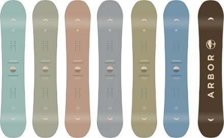 arbor ethos snowboard women's