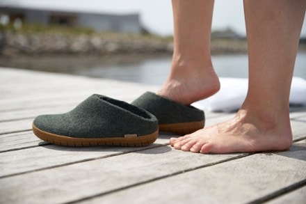 glerups Model BR Slip-On Slippers - Men's 6