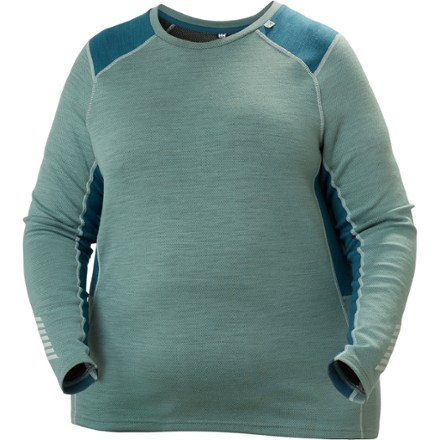 Helly Hansen Helly Hansen Women's LIFA Merino Midweight Crew Base Layer Top  Green 3X - $78.73 at REI.com