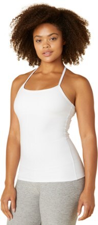 Beyond Yoga | Spacedye Slim Racerback Cropped Tank in Cocoa Brown