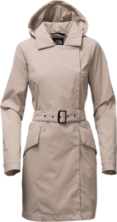 the north face kadin trench coat