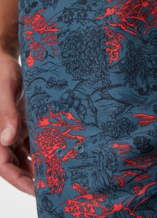 Helly Hansen Solen Printed Recycled Water Shorts - Men's 5